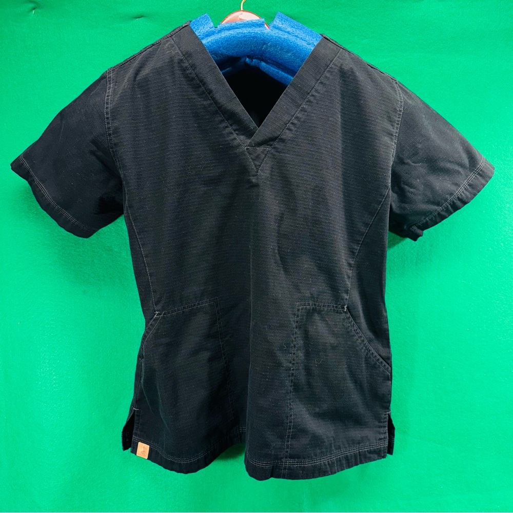 Carhartt Black V-Neck Short Sleeve Tee Women’s Size L